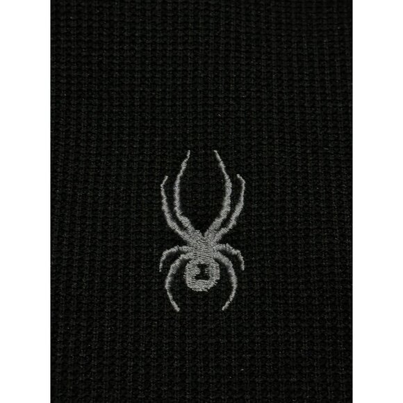 Spyder Mens Black 1/4-Zip Outbound Stryke Sweater Jacket Pullover Size XL - Picture 5 of 9